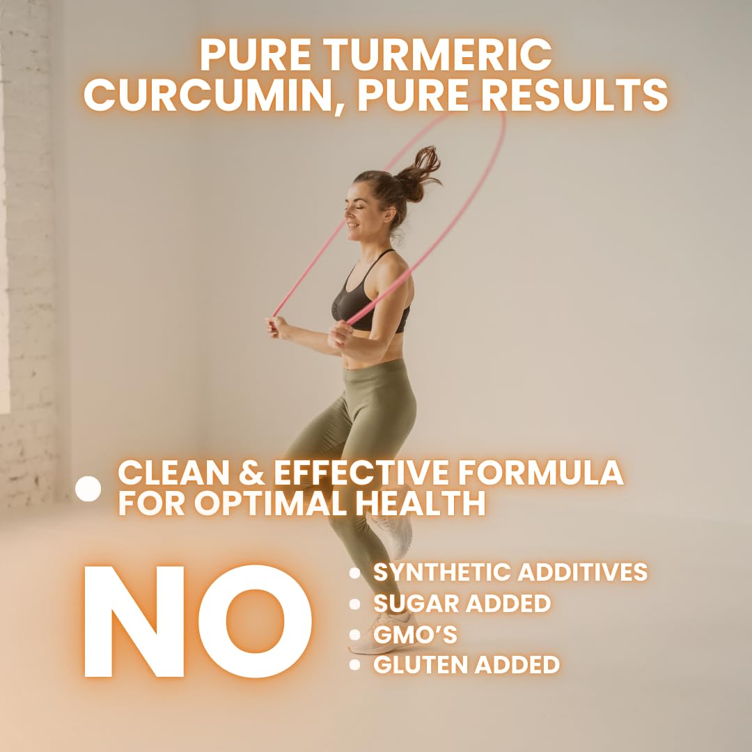 Nutra Guru Turmeric Curcumin with Black Pepper – 90 Capsules for Whole-Body Health Support and Overall Wellness