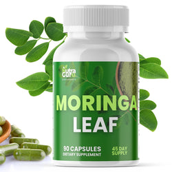 Moringa Capsules – 90 Pure Moringa Powder Capsules Packed with Nutrients for Immune Support, and Daily Health