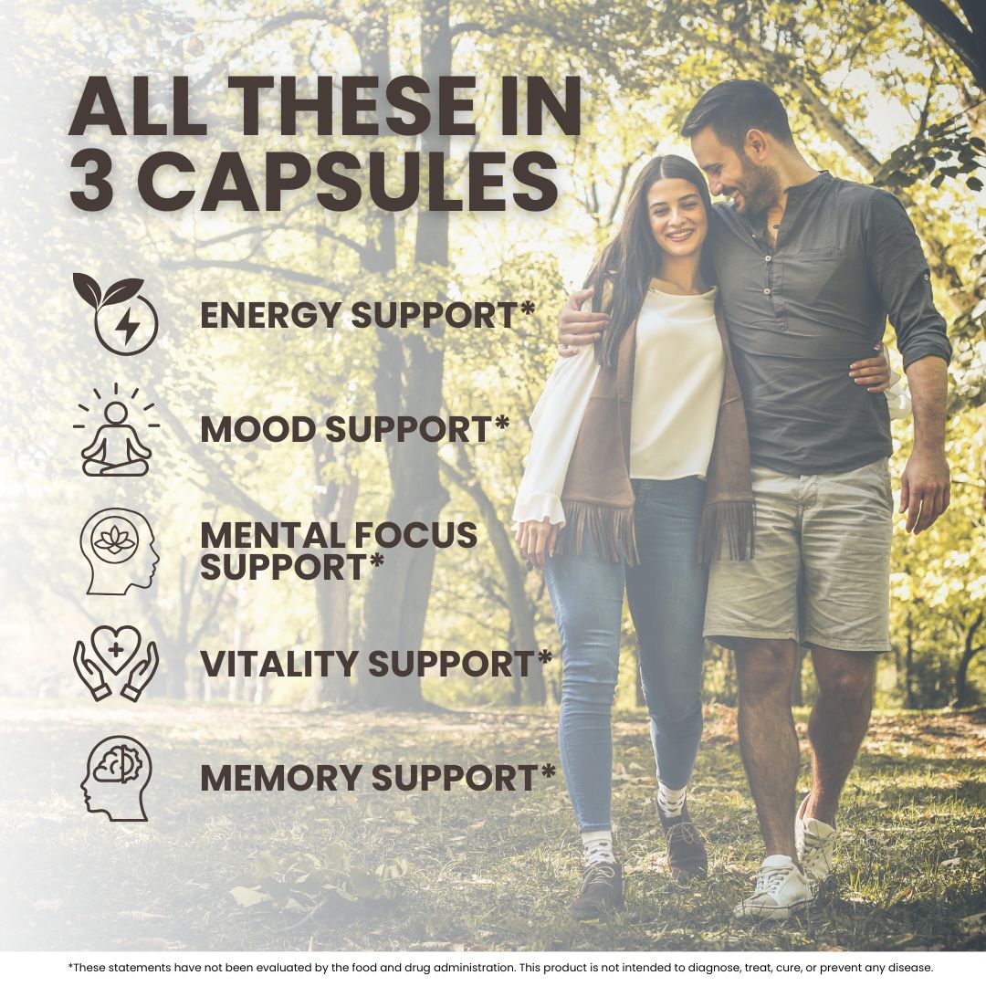 Nutra Guru Black Maca Root Supplement - 90 Vegan Maca Root Capsules for Energy Support, Mood Balance, Mental Focus, Memory Enhancement