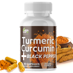Turmeric Curcumin with Black Pepper – 90 Supplement Capsules